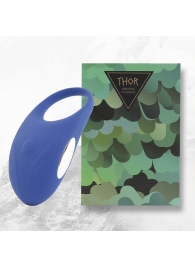 Синее кольцо с вибрацией Thor Cockring - FeelzToys - в Магнитогорске купить с доставкой
