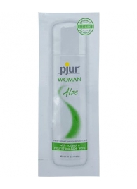 Лубрикант на водной основе pjur WOMAN Aloe - 2 мл. - Pjur - купить с доставкой в Магнитогорске