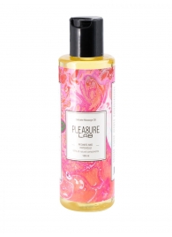 Массажное масло Pleasure Lab Delicate с ароматом пиона и пачули - 100 мл. - Pleasure Lab - купить с доставкой в Магнитогорске