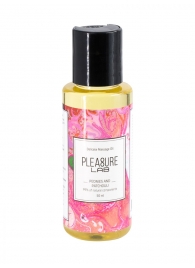 Массажное масло Pleasure Lab Delicate с ароматом пиона и пачули - 50 мл. - Pleasure Lab - купить с доставкой в Магнитогорске