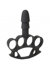 Кастет с штырьком для насадок Vac-U-Lock Knuckle Up - Doc Johnson - купить с доставкой в Магнитогорске