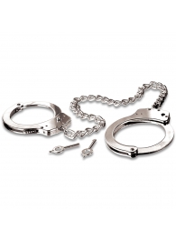 Металлические наручники Metal Leg Cuffs - Pipedream - купить с доставкой в Магнитогорске