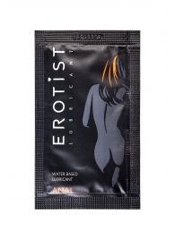 Пробник лубриканта на водной основе Erotist Anal - 4 мл. - Erotist Lubricants - купить с доставкой в Магнитогорске
