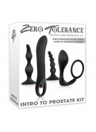 Набор стимуляторов простаты Intro To Prostate Kit - Zero Tolerance - в Магнитогорске купить с доставкой