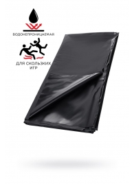 Черная простыня для секса из ПВХ - 220 х 200 см. - ToyFa - купить с доставкой в Магнитогорске