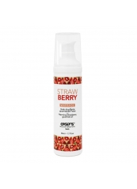 Разогревающее массажное масло  с ароматом клубники Gourmet Strawberry - 50 мл. - Exsens - купить с доставкой в Магнитогорске