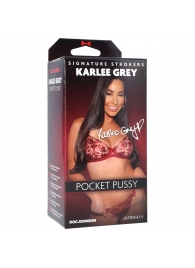 Мастурбатор-вагина Karlee Grey ULTRASKYN Pocket Pussy - Doc Johnson - в Магнитогорске купить с доставкой