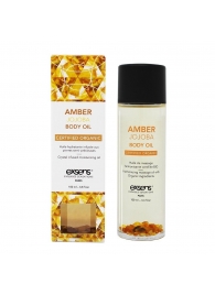 Органическое массажное масло AMBER JOJOBA - 100 мл. - Exsens - купить с доставкой в Магнитогорске