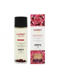 Органическое массажное масло GARNET ARGAN - 100 мл. - Exsens - купить с доставкой в Магнитогорске