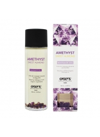 Органическое массажное масло AMETHYST SWEET ALMOND - 100 мл. - Exsens - купить с доставкой в Магнитогорске