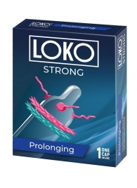 Стимулирующая насадка на пенис LOKO STRONG с продлевающим эффектом - Sitabella - в Магнитогорске купить с доставкой