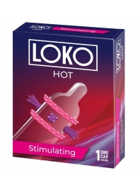 Стимулирующая насадка на пенис LOKO HOT с возбуждающим эффектом - Sitabella - в Магнитогорске купить с доставкой