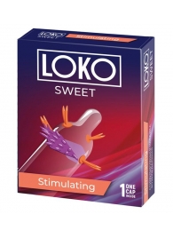Стимулирующая насадка на пенис LOKO SWEET с возбуждающим эффектом - Sitabella - в Магнитогорске купить с доставкой