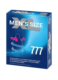 Стимулирующая насадка на пенис MEN SIZE 777 - Sitabella - в Магнитогорске купить с доставкой