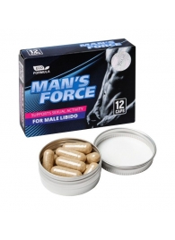 Пищевой концентрат для мужчин MANS FORCE  - 12 капсул - Sitabella - купить с доставкой в Магнитогорске