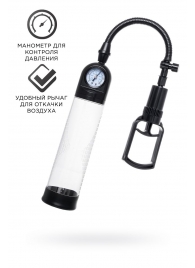 Прозрачная механическая помпа Helmer с манометром - Sexus - в Магнитогорске купить с доставкой
