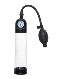 Прозрачная механическая помпа Roald с манометром - Sexus - в Магнитогорске купить с доставкой