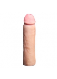 Телесная фаллическая насадка на пенис Magnum Xtender - 23 см. - Blush Novelties - в Магнитогорске купить с доставкой