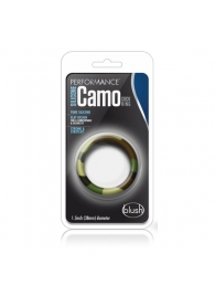 Эрекционное кольцо камуфляжной расцветки Silicone Camo Cock Ring - Blush Novelties - в Магнитогорске купить с доставкой