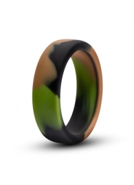 Эрекционное кольцо камуфляжной расцветки Silicone Camo Cock Ring - Blush Novelties - в Магнитогорске купить с доставкой