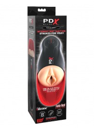 Автоматический мастурбатор Fuck-O-Matic с платформой под мошонку - Pipedream - в Магнитогорске купить с доставкой