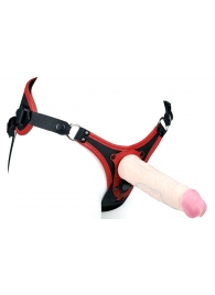 Пояс унисекс UNISEX Style с 2 насадками - LOVETOY (А-Полимер) - купить с доставкой в Магнитогорске