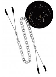 Регулируемые зажимы для сосков Sweet Caress Nipple Chain - Sweet Caress - купить с доставкой в Магнитогорске