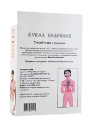 Надувная секс-кукла мужского пола - ToyFa - в Магнитогорске купить с доставкой