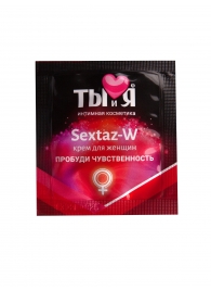 Возбуждающий крем для женщин Sextaz-W в одноразовой упаковке - 1,5 гр. - Биоритм - купить с доставкой в Магнитогорске