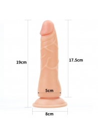 Женский страпон Easy Strapon Set 7.5 - 19 см. - Lovetoy - купить с доставкой в Магнитогорске