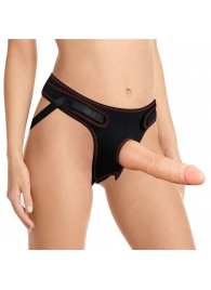 Женский страпон Easy Strapon Set 7.5 - 19 см. - Lovetoy - купить с доставкой в Магнитогорске