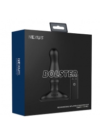 Черный вибростимулятор простаты Nexus Bolster - 12,3 см. - Nexus Range - в Магнитогорске купить с доставкой