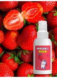 Универсальная смазка с ароматом клубники  Москва Вкусная  - 100 мл. - Москва - купить с доставкой в Магнитогорске