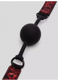 Кляп-шар на двусторонних ремешках Reversible Silicone Ball Gag - Fifty Shades of Grey - купить с доставкой в Магнитогорске