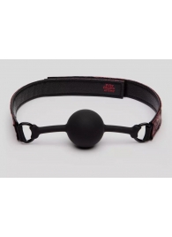 Кляп-шар на двусторонних ремешках Reversible Silicone Ball Gag - Fifty Shades of Grey - купить с доставкой в Магнитогорске