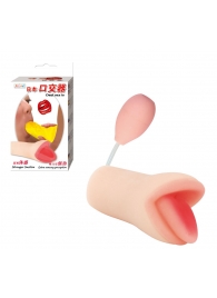 Мастурбатор с грушей Oral Sex - Baile - в Магнитогорске купить с доставкой