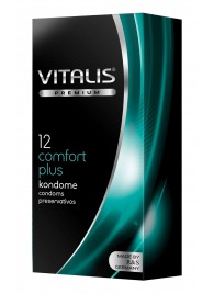 Контурные презервативы VITALIS PREMIUM comfort plus - 12 шт. - Vitalis - купить с доставкой в Магнитогорске
