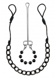 Интимные украшения с бусинами NIPPLE   CLIT JEWELRY - Pipedream - купить с доставкой в Магнитогорске