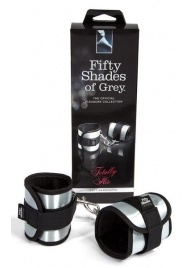 Серо-черные наручники Totally His - Fifty Shades of Grey - купить с доставкой в Магнитогорске