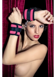 Наручники из неопрена розового цвета - ToyFa - купить с доставкой в Магнитогорске