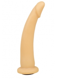 Телесная гладкая насадка-фаллоимитатор Harness - 20 см. - LOVETOY (А-Полимер) - купить с доставкой в Магнитогорске