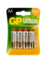 Батарейки алкалиновые GP Ultra Alkaline AA/LR6 - 4 шт. - Элементы питания - купить с доставкой в Магнитогорске