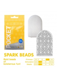 Карманный мастурбатор Spark Beads - Tenga - в Магнитогорске купить с доставкой