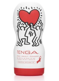 Мастурбатор Keith Haring Cup Deep Throat - Tenga - в Магнитогорске купить с доставкой