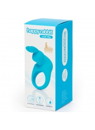 Голубое эрекционное виброкольцо Happy Rabbit Rechargeable Rabbit Cock Ring - Happy Rabbit - в Магнитогорске купить с доставкой