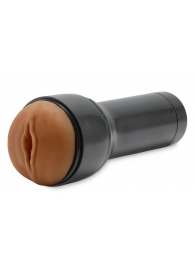 Коричневый мастурбатор-вагина Feel Stroker - Kiiroo - в Магнитогорске купить с доставкой