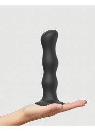 Черная насадка Strap-On-Me Dildo Geisha Balls size XL - Strap-on-me - купить с доставкой в Магнитогорске