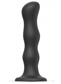 Черная насадка Strap-On-Me Dildo Geisha Balls size XL - Strap-on-me - купить с доставкой в Магнитогорске