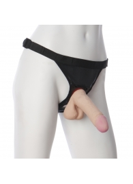 Трусики с насадкой Vac-U-Lock Set 7  ULTRASKYN Ultra Harness - 17,3 см. - Doc Johnson - купить с доставкой в Магнитогорске