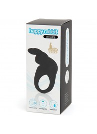 Черное эрекционное виброкольцо Happy Rabbit Rechargeable Rabbit Cock Ring - Happy Rabbit - в Магнитогорске купить с доставкой